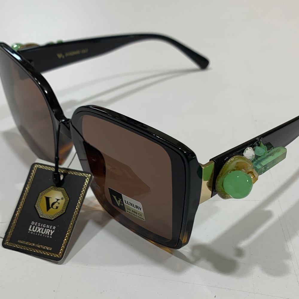 Sunglasses embellished, one of a kind